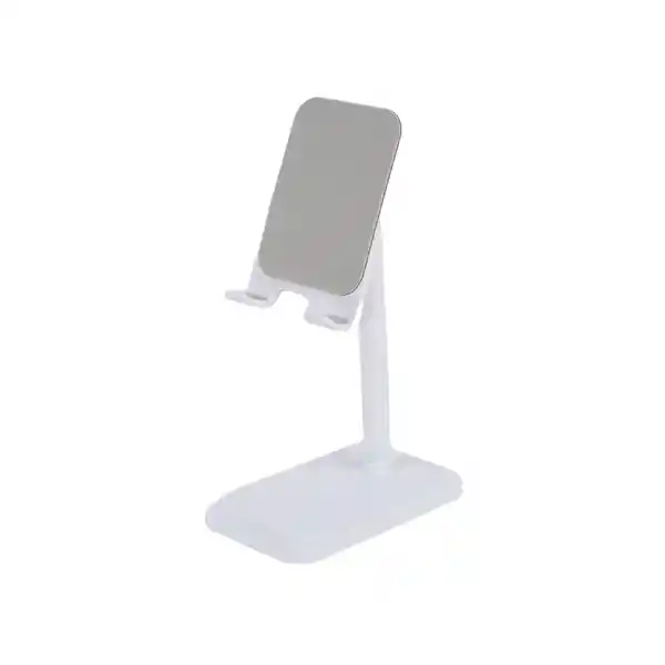 Soporte Para Celular Con Altura Ajustable Blanco Miniso