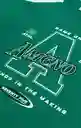 Camiseta Hombre Verde Talla M 841G007_VER195420 Americanino