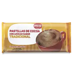 M&c Cocoa Con Azúcar Pastilla Sabor Tradicional