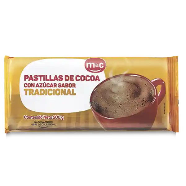 M&c Cocoa Con Azúcar Pastilla Sabor Tradicional