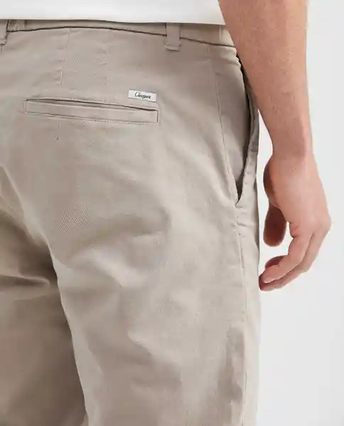 Jogger Crudo Beige Claro Talla 30 Chevignon