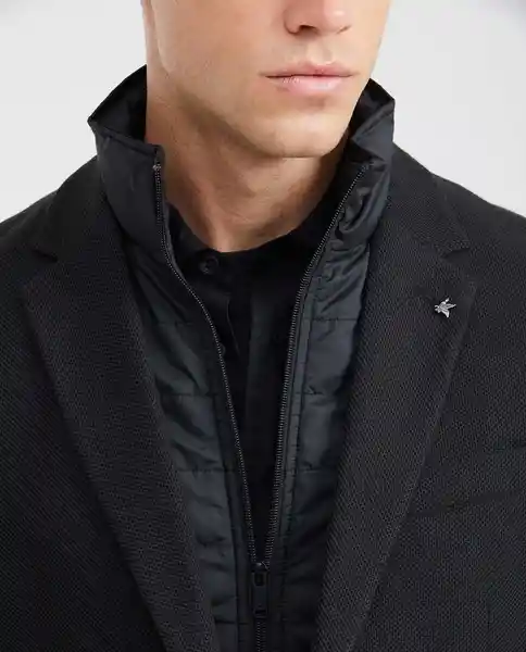 Blazer With Quilted Piece Negro Sombrío Ultra XXL Chevignon