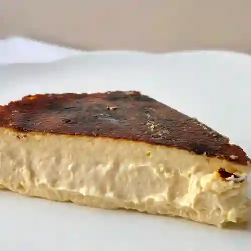 Porción Tarta Vasca Tradicional