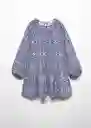 Vestido Andy Navy Talla 11 Niñas Mango