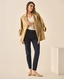 Pantalón Azul Altamar Ultraoscuro Talla 14 633G009 Esprit