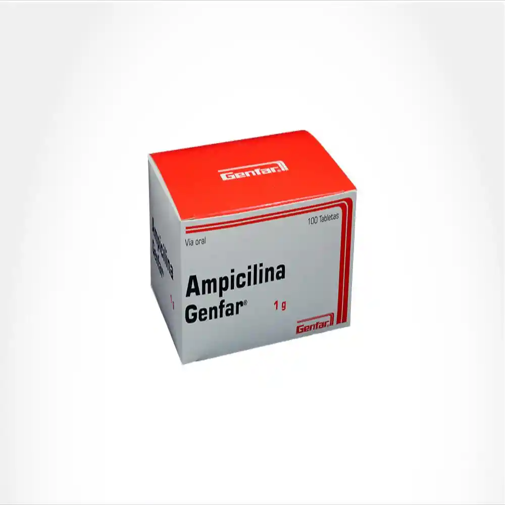 Genfar Ampilicilina 1G Blister X10 Tab