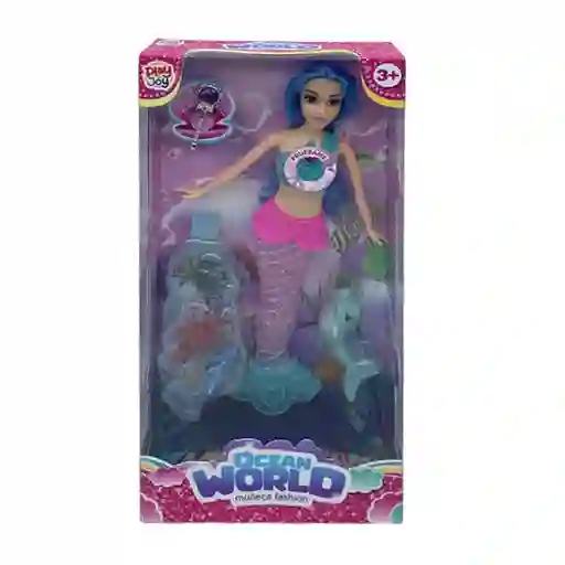 Play And Joy Muñeca Lila Fashion Ocean World