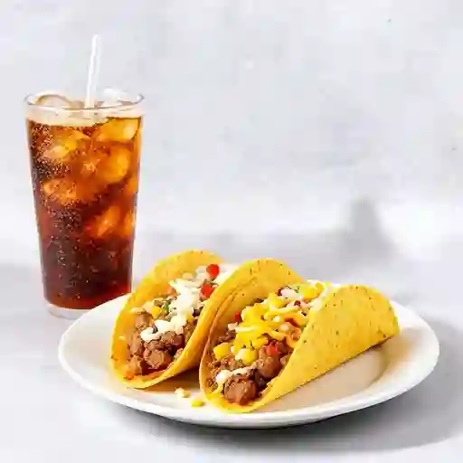 Combo 2 Tacos Bebida