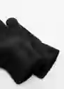 Guantes Screen Negro Talla 99 Niños Mango