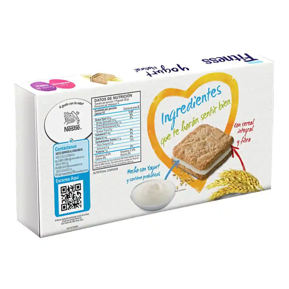 Fitness Galletas con Yogurt Natural