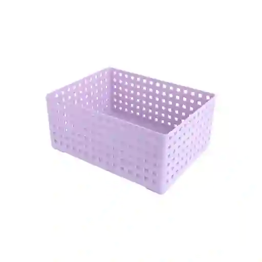 Organizador Plástico Apilable Serie Purpura Miniso