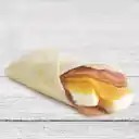 Wrap de Huevo, Queso y Bacon