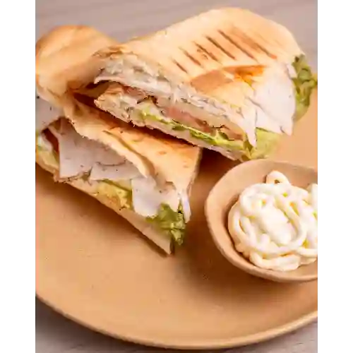 Sandwich Panini de Pavo