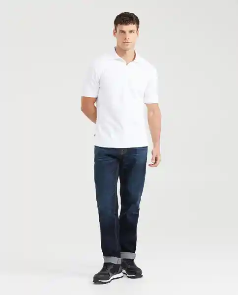 Camiseta Polo Smart in Jersey Blanco 0 Claro L Chevignon