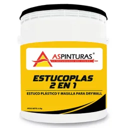 Aspinturas Estucoplas 2 en 1
