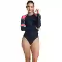 Vestido de Baño Manga Larga Camobright Femenino T 36 Speedo