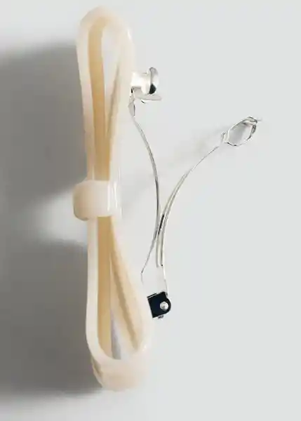 Banda Niza Off White Talla 99 Mujer Mango