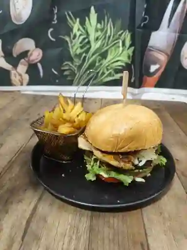 Hamburguesa de pollo