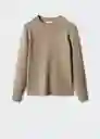 Jersey Luxus Beige Talla S Hombre Mango