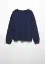 Buzo Sudadera Shug Navy Talla 14 Niñas Mango