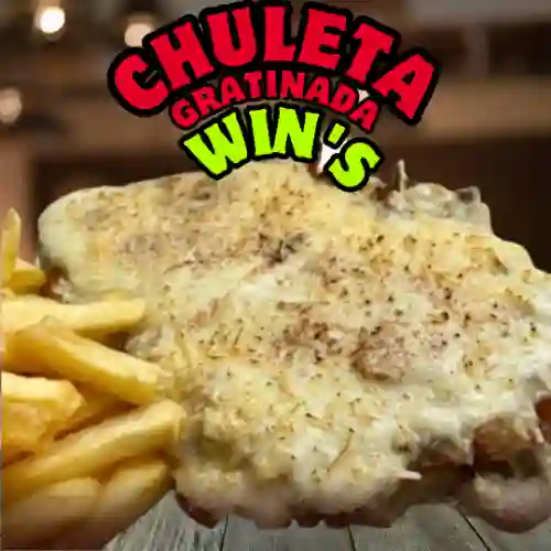 Chuleta de Pollo Gratinada