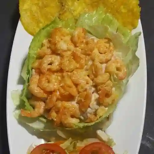Camarones al ajillo