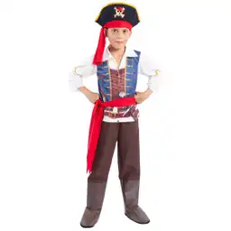 Fantastic Night Disfraz de Capitán Pirata Talla 10