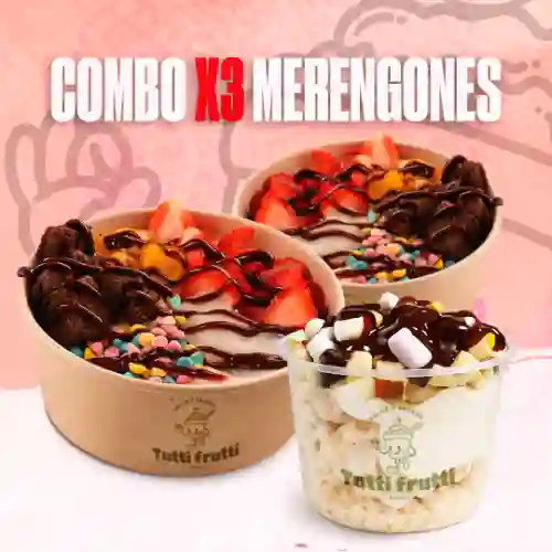 Combo X3 Merengones