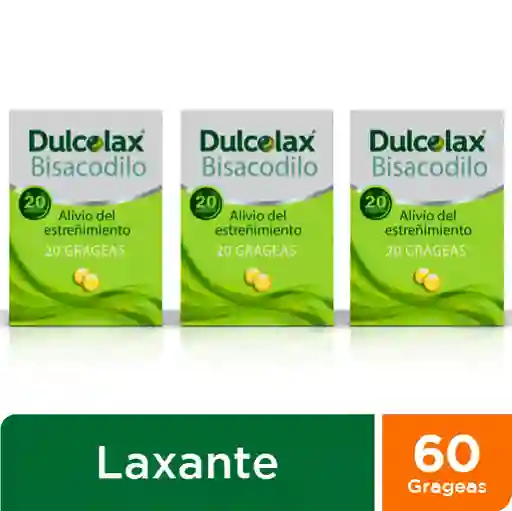 Combo 3 x Dulcolax 20 Grageas