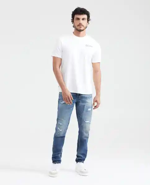 Camiseta Beach Graphic Crudo Prístino Claro T. S Chevignon