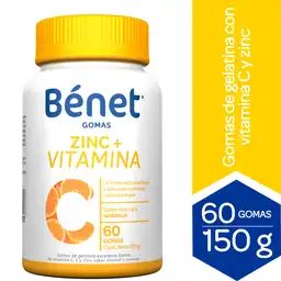  Vitamina C  Bénet  Gomas De+ Zinc 