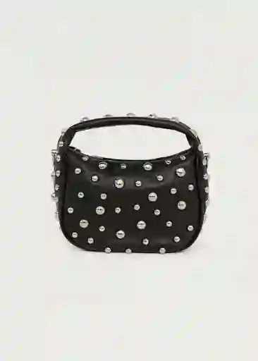Bolso Mujer Negro Puro Ultraoscuro 309g045 Naf Naf