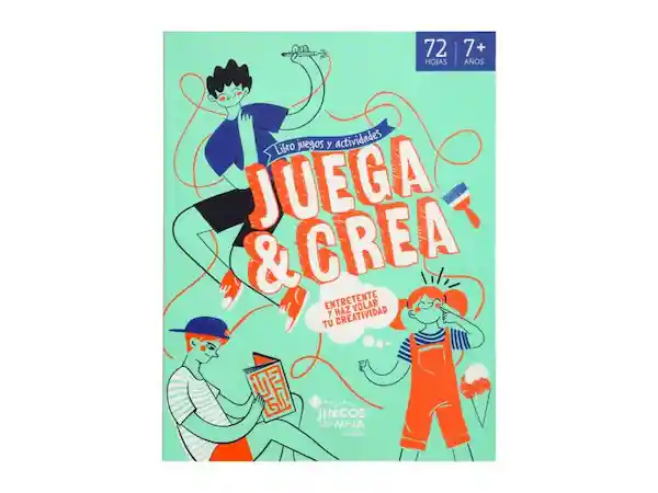 Libro Juegos y Actividades en Cartón Casaideas