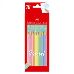   Faber Castell  Lapiz De Color Triangular Pastel 120510P 