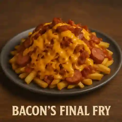 Salchipapa bacon's Final Fry