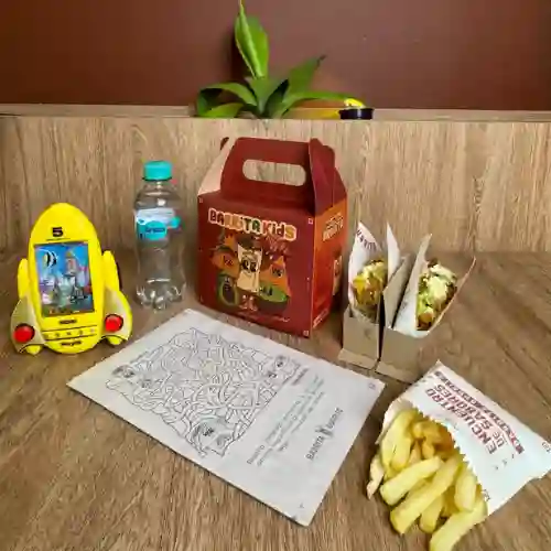 Menu Infantil Barrita Kids