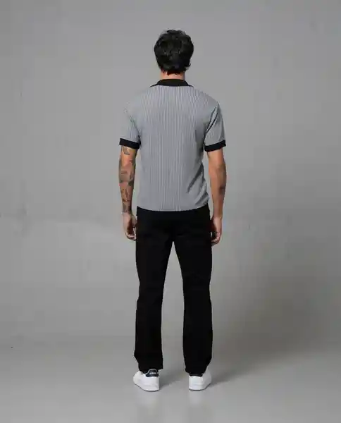 Camisa Tipo Polo Hombre Negro Talla XL 192G000 Rifle