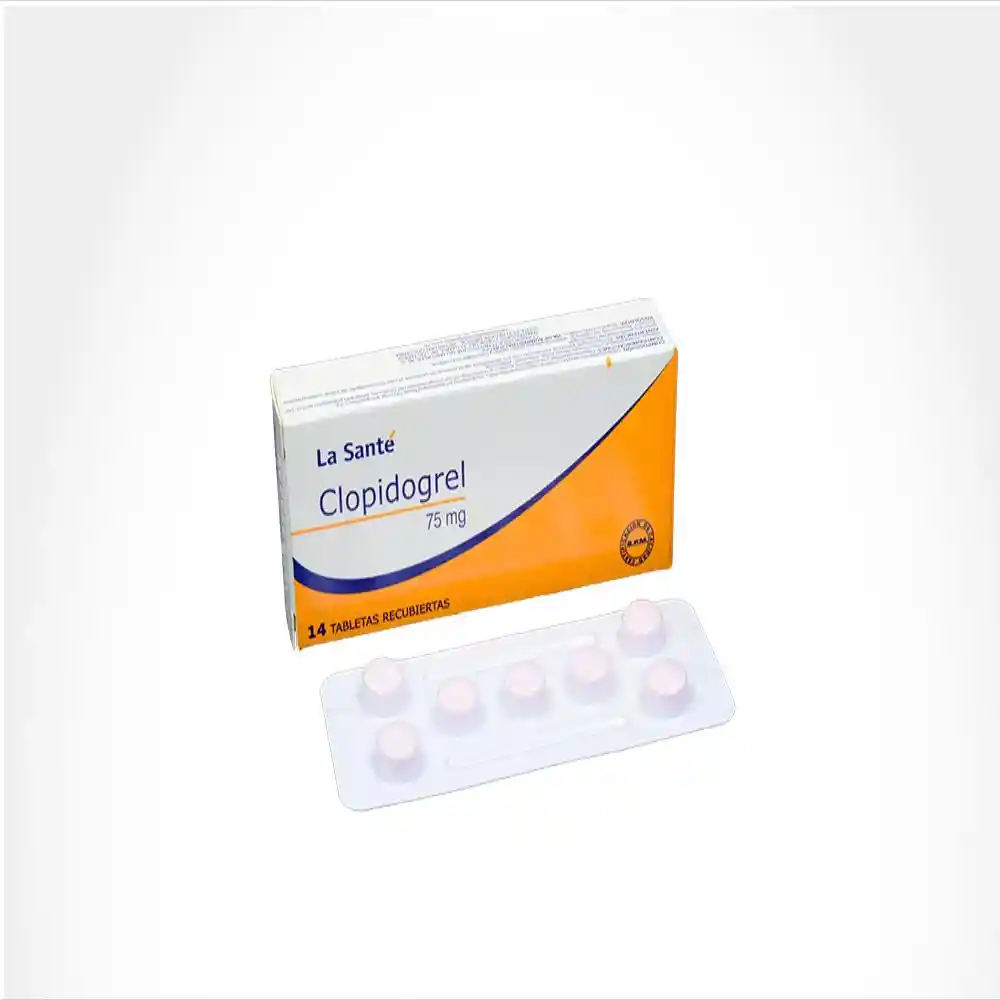 La Santé Clopidogrel (75 mg) 14 Tabletas