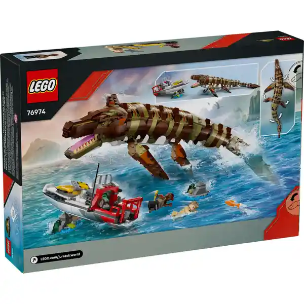 Set Construcción Misión Naval: Mosasaurus Construible Lego