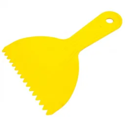 Caribe Espátula Plástica Mango Diente Pequeño 4