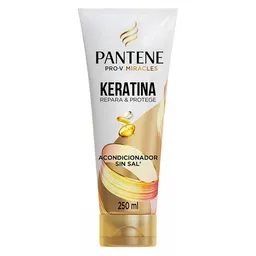 Pantene Acondicionador Sin Sal Keratina 250 mL