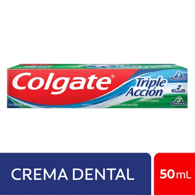 Colgate Crema Dental Triple Acción Menta Original