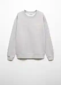 Buzo Sudadera Sport Gris Talla 20 Teen Niños Mango