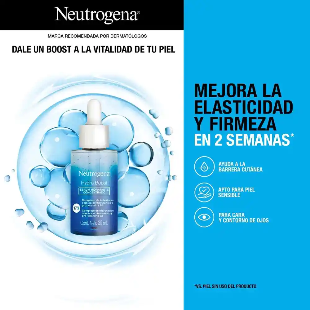 Suero Hidratante Facial NEUTROGENA Hydro Boost 30 ML