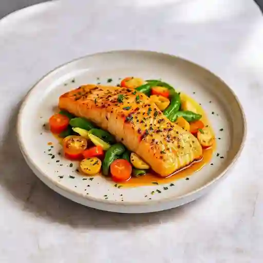 Salmon primavera