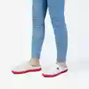 Inkanta Pantuflas Original Mujer Rojo Blanco y Azul L