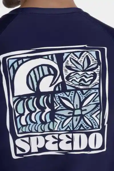 Camiseta Manga Larga Sunshine Hapuna Blocks Hombre T. XL Speedo