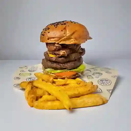 Triple Cheeseburger