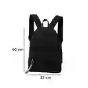 Maleta de Pana Negro Serie Miniso