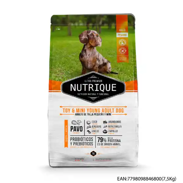 Nutrique Alimento Para Perro Adulto Mini y Pequeña